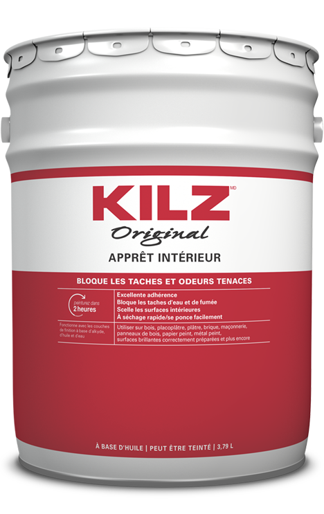 Bucket of Kilz Original Primer