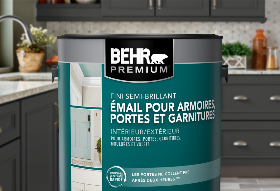 BEHR PREMIUM® Cabinet, Door & Trim Interior Paint Enamel in Semi-Gloss
